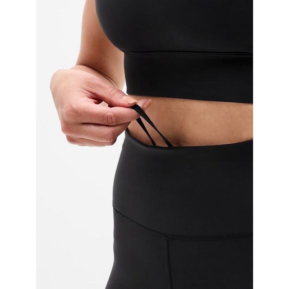 Medium Athleta Black Pacesetter Ultra High Rise 7/8 Legging - Picture 3 of 8